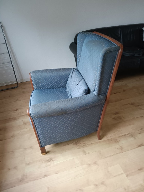 Image 1 of Fauteuil de grand-père ancien