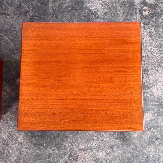 Image 1 of Pair of G-Plan "Fresco" Nightstands, 1970