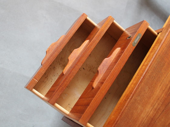 Image 1 of Vintage Danish teak desk