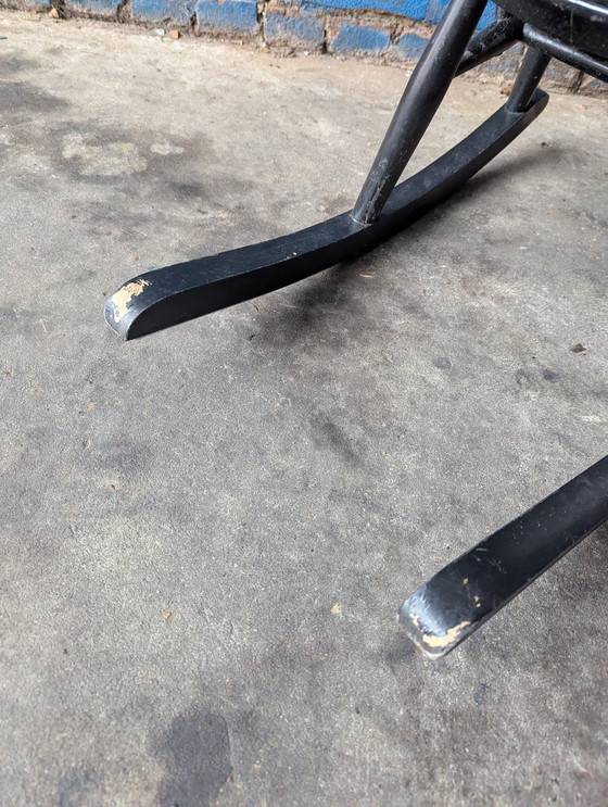 Image 1 of Sedia a dondolo Ercol Quacker / modello 428