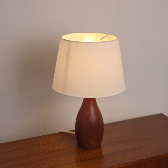 Lampada da Tavolo Vintage Scandinava in Teak - Anni '60/'70 – Domus, Lampade da tavolo, Legno (photo 8 of 11)