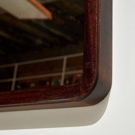 MK10155 Oak framed mirror