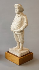 Sculptures of Don Quixote and Sancho Panza. Don Quixote and Sancho Panza. Pair of marble dust sculptures. New collector's items.