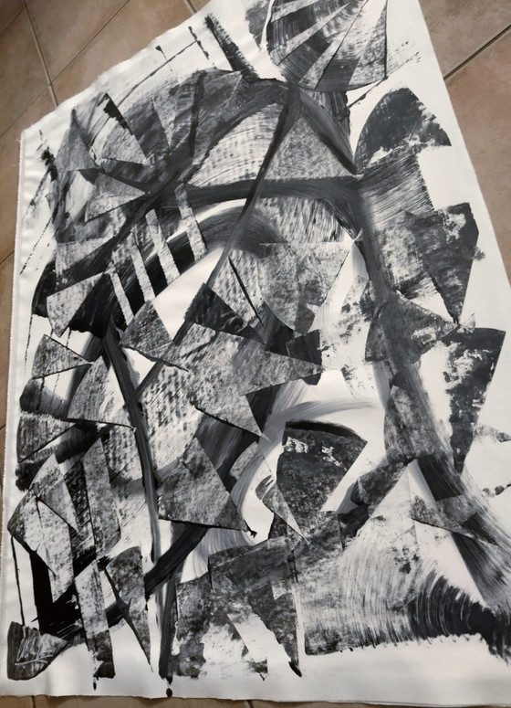 Image 1 of Walter Geraci - Abstract n35 XL