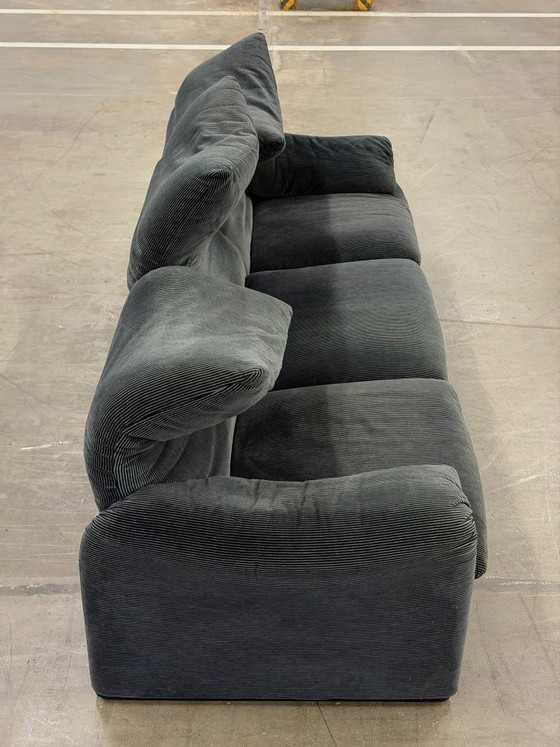 Image 1 of Cassina 3-seater Maralunga Sofa | Vintage