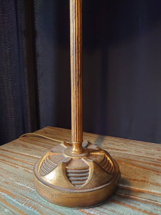 Image 1 of Vintage Hollywood Regency table lamp