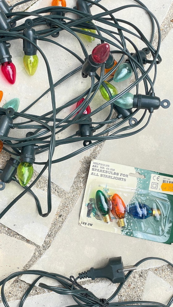 Image 1 of Ghirlanda vintage da esterno da 10 metri