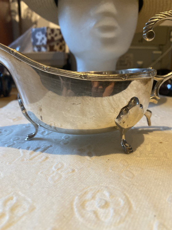 Image 1 of saucière en argent Art Déco