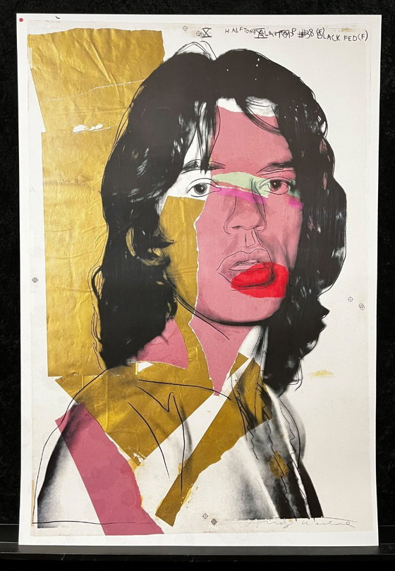 Image 1 of Warhol, Andy - Mick Jagger - Farboffset-Lithographie - MuMoK, Wien