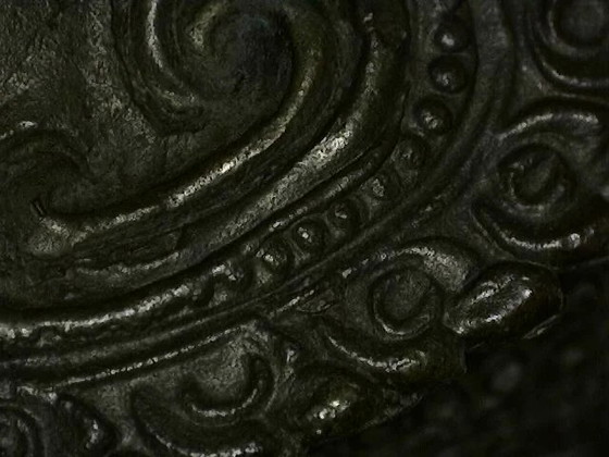 Antiek bronzen Rama beeld uit Thailand – krachtige hofstijl met beweging – lot 464 – Beeldhouwkunst, Wood (photo 14 of 25)