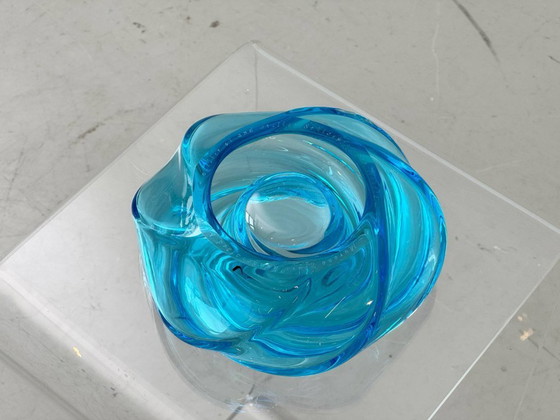Image 1 of Ensemble de 2 porte-bougies chauffe-plat Murano par Vistosi x Atelier Schaepfer pour Nestlé, 2014