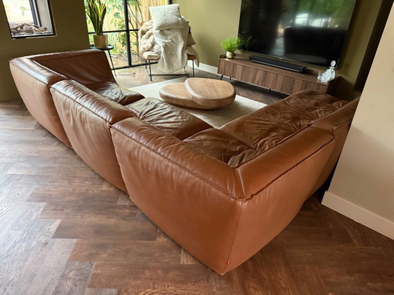 Verzelloni Leren Elementenbank – Modulaire banken, Leather (photo 6 of 12)