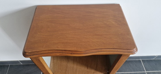 Image 1 of Chevet bibliothèque bois vintage style Louis XV