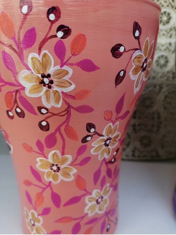 Image 1 of Handbemalte Vasen