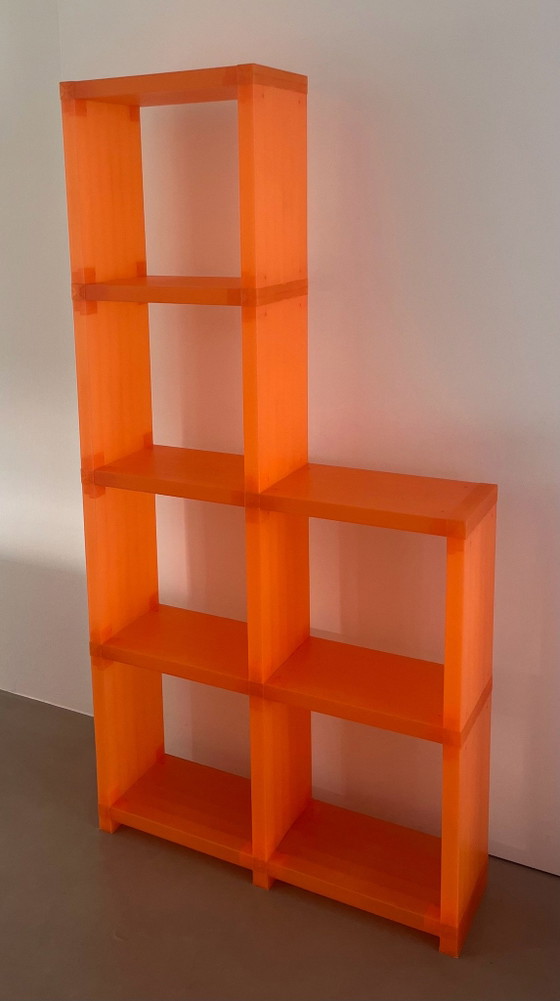 Cubitec, Étagères murales design vintage, Plastique, Orange (photo 3 sur 6)