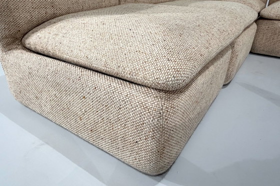 Divano modulare in tweed di Strafor, Francia - anni '80 – Divani modulari, Textile (photo 5 of 8)