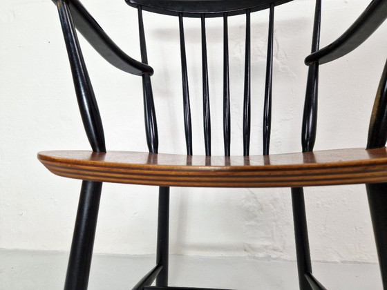 Image 1 of Stuhl im Tapiovaara-Stil von Polonio Holland 1960s