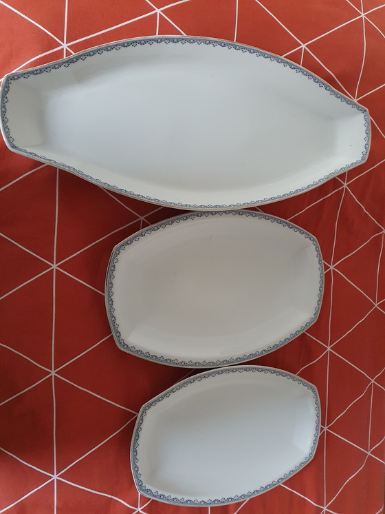 Image 1 of 3x plats de service