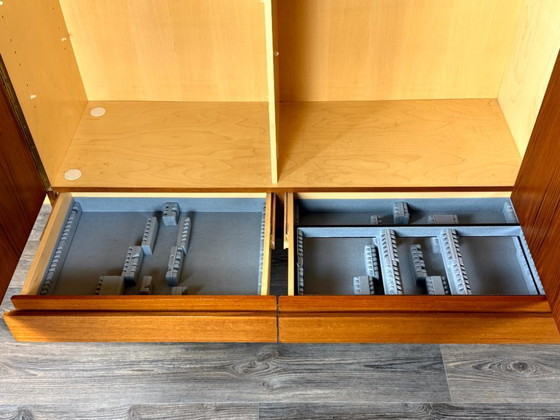 Image 1 of Credenza alta in teak anni '60/'70, modello B60 di Dieter Waeckerlin per Behr.