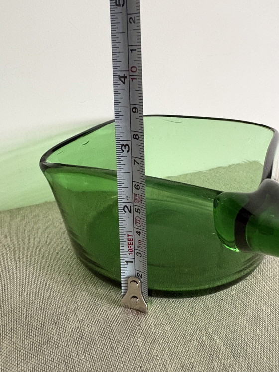 Bol Empoli Verde soufflé à la main - Italie années 70 – Glass (photo 8 of 10)