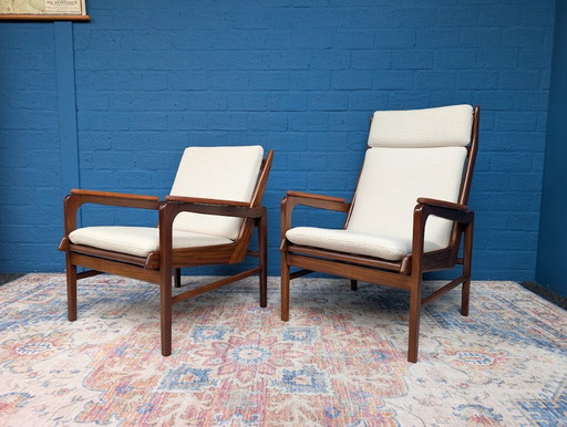 2x Fauteuil Vintage, Gelderland, années 60