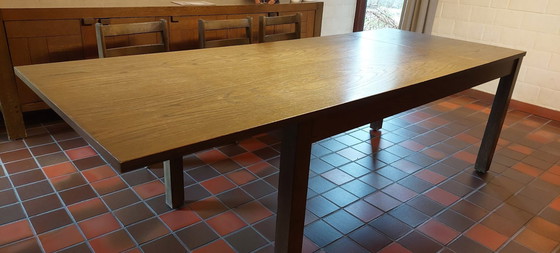 Image 1 of Complete Dining Room Set with Buffet Cabinet, Bar Cabinet, Extendable Table, and Set of Chairs Casala Cantilever