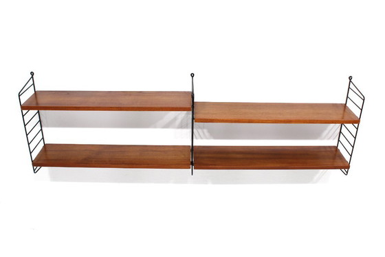 Image 1 of Come nuovo! Scaffale vintage in teak Nisse Strinning, metà secolo, anni '60-'70, n. 4