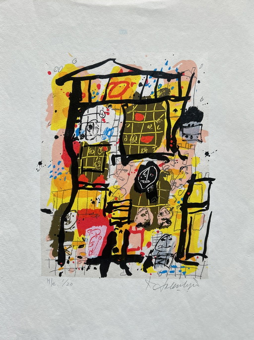 Screenprint Kees Salentijn