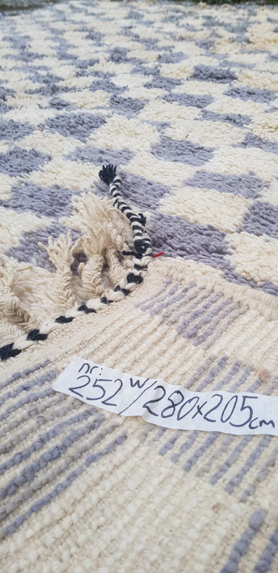 Image 1 of Handgeknoopt Berber tapijt wol 280x205cm