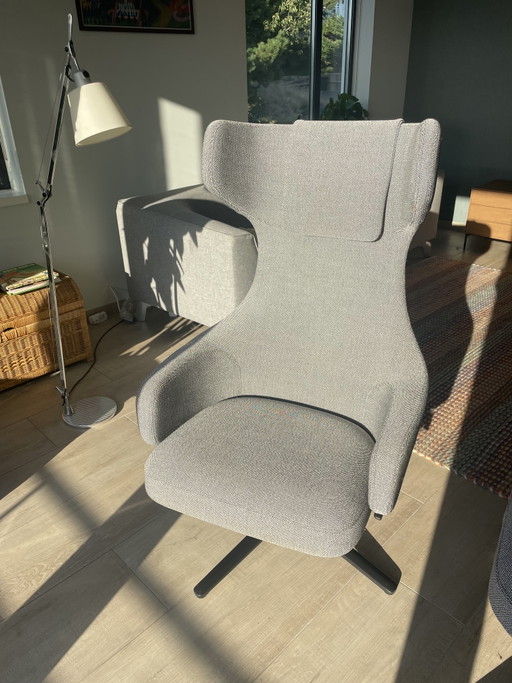 Vitra Grand Repos mit osmanischem Stil – stoelen fauteuils, Metal, Textile