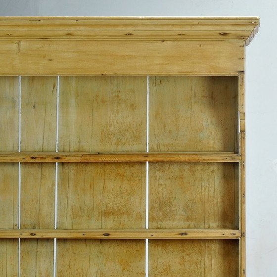 Grenenhouten buffetkast, circa 1850 – Kasten, Wood, Brass, Vintage (photo 11 of 14)