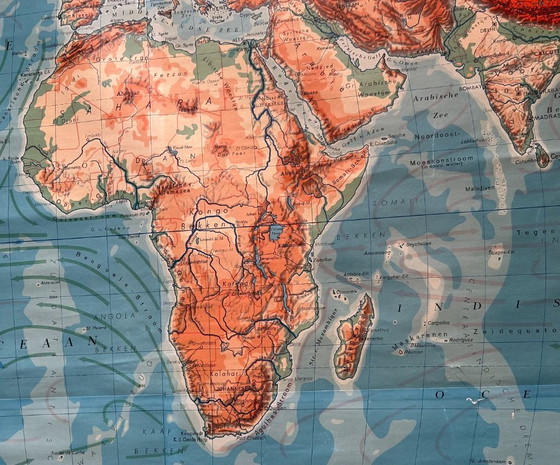 Carte Murale de la Terre – Justus Perthes, Décorations murales, Paper, Wood (photo 13 of 17)