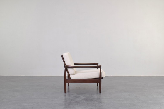 Image 1 of Mid-Century Teak Kolding Lounge Chair by Erik Wørts for IKEA, 1960s