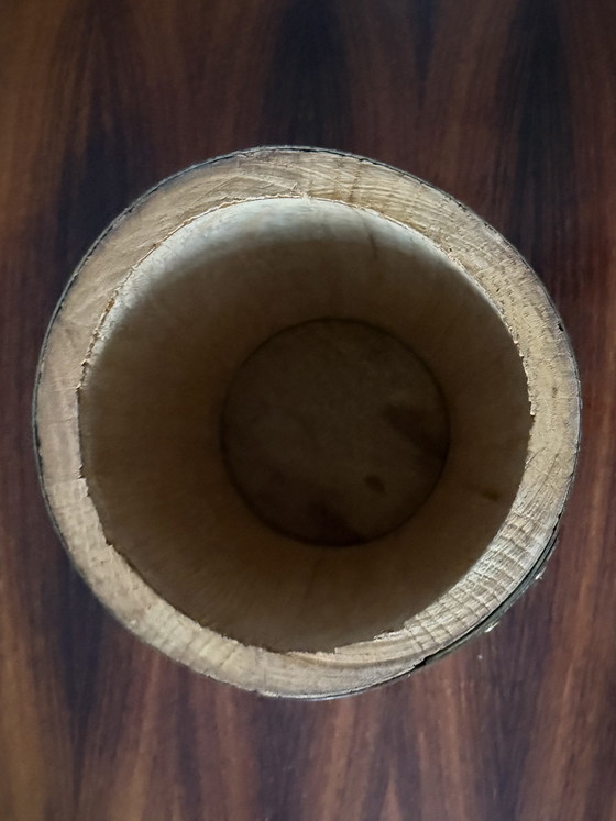 Image 1 of Titel   Vintage houten sigarenton – Schimmelpenninck “Marca Selecta” – mid-century (jaren ’50/’60)  ---  Beschrijving   Een kara