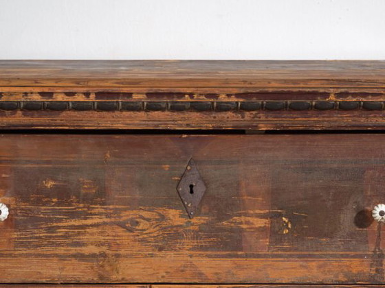 Antique chest of drawers with porcelain handles (c.1920) #77 (photo 32 of 40)