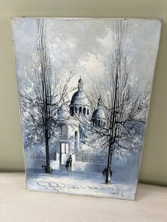 Winter painting – Paintings & Drawings, Canvas (photo 10 of 10)