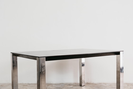 Image 1 of Giovanni Offredi Saporiti Folding Dining Table, 1970s Design