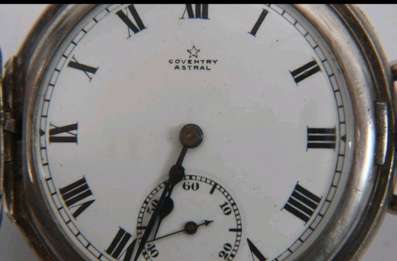 Image 1 of Orologio da tasca Conventry Astral in argento 925, Inghilterra, circa 1920