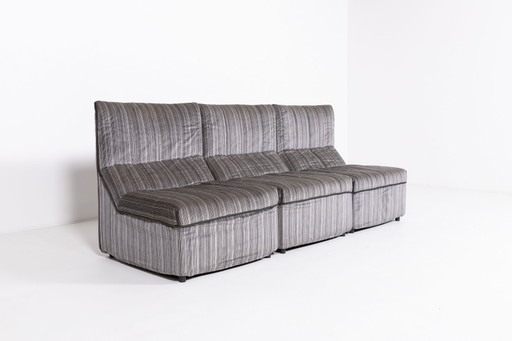 B&B Italia Baia sectional seats by Antonio Citterio and Paolo Nava, 1970’s