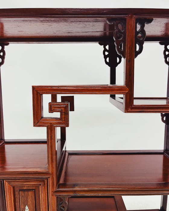 Image 1 of Small Chinese Display Cabinet