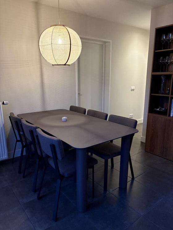 Image 1 of Ignore Amsterdam Curl dining table 180x90 brown