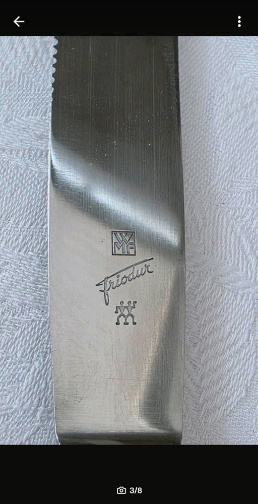 WMF 2500 Bauhaus Art Déco Besteckset (30-teilig) – Kurt Mayer & Zwilling Friodur – besteksets, Metal, Silver (photo 2 of 7)