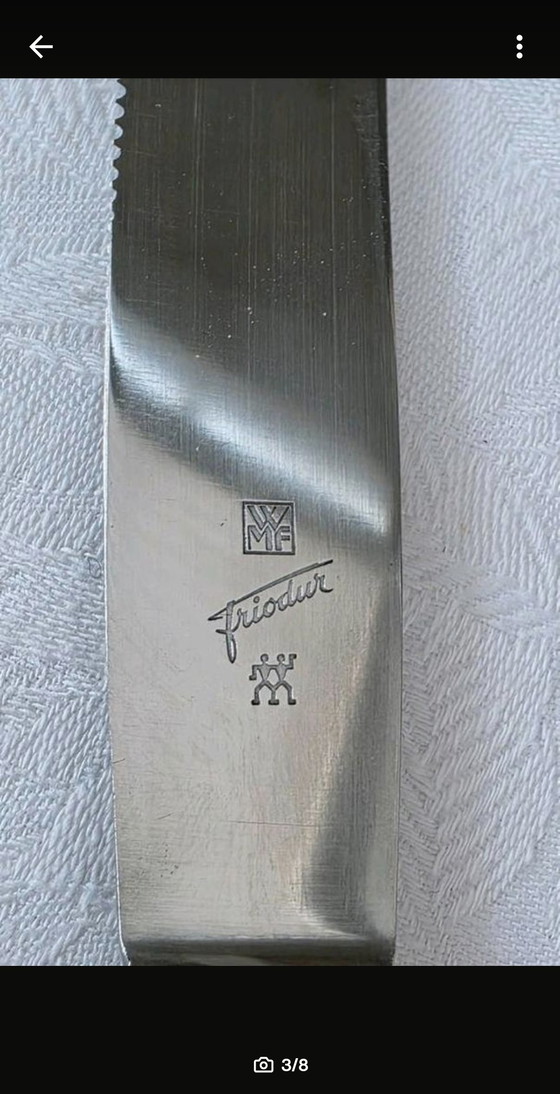 WMF 2500 Bauhaus Art Déco Besteckset (30-teilig) – Kurt Mayer & Zwilling Friodur – Besteckkassetten, Metal (photo 2 of 7)