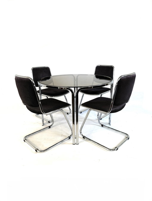 Space Age dining set, Gastone Rinaldi '70