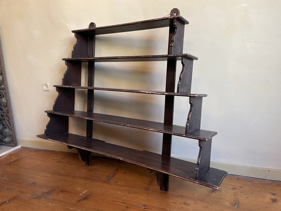 Image 1 of Grand support suspendu Support de cuisine Support de collection Support mural Antiquité française