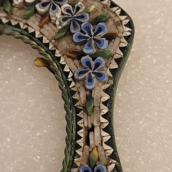 Image 1 of Cornice in micromosaico e bronzo, Italia, circa 1900