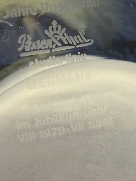 Rosenthal Vase 100 Jahr, Vasen, Glas, Blau (Foto 5 von 15)