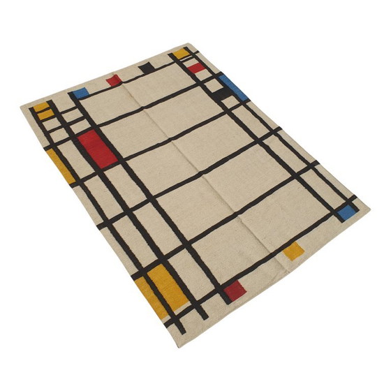 Piet Mondrian Trafalgar Square Rug Tapestry | Wool Cotton | 152×206 cm – Rugs & carpets (photo 4 of 11)