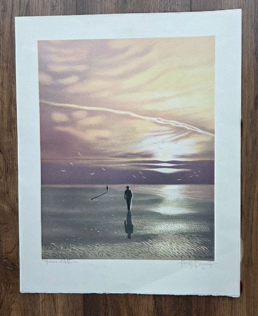 Degans Xavier (1949-) - Litografía Prueba de artista (ref 4122-4)