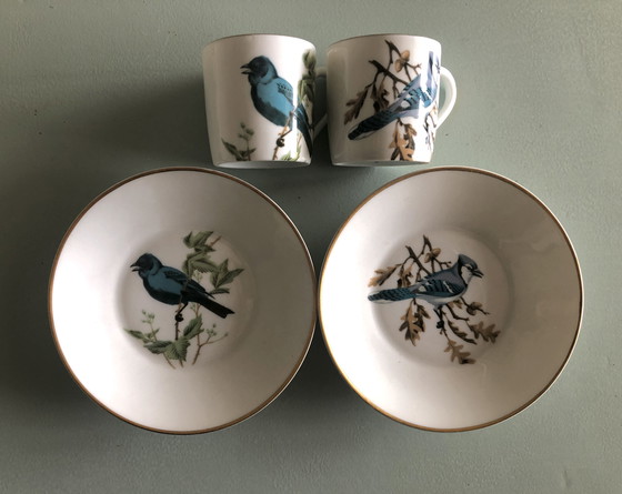 Image 1 of 2 cup and saucer porcelaine de Paris